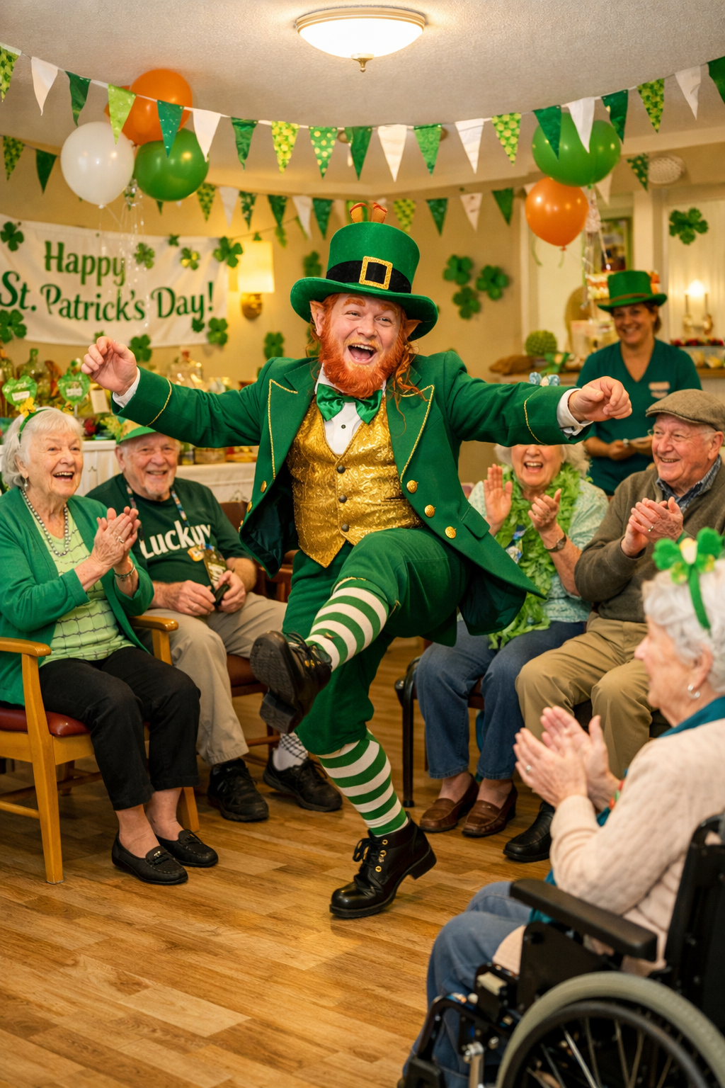 St Patricks Day Celebrations - Both Homes